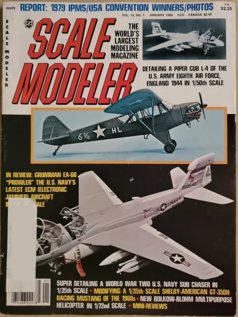 Scale Modeler Magazine - Lot of 12, 1980