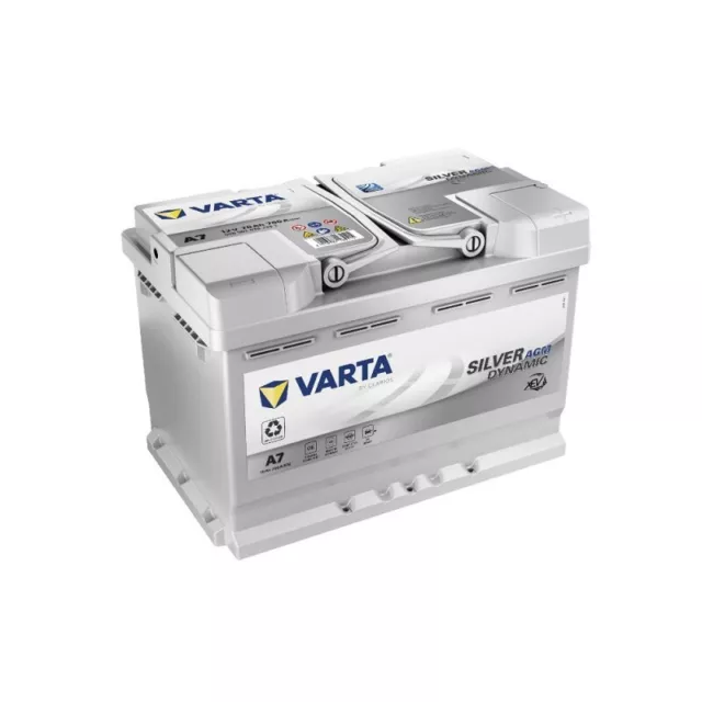 Batterie Varta START-STOP AGM A7 12V 70ah 760A 570 901 076 L3D