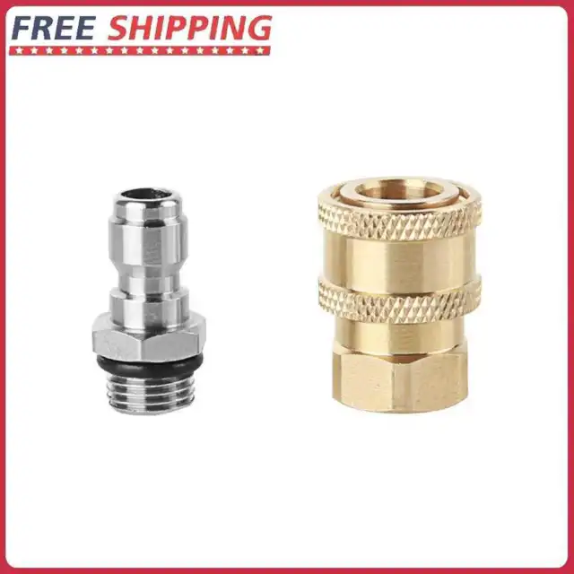 Metal Quick Connector Car Washing Tools Brass Connecto for Lance Spray Nozzle
