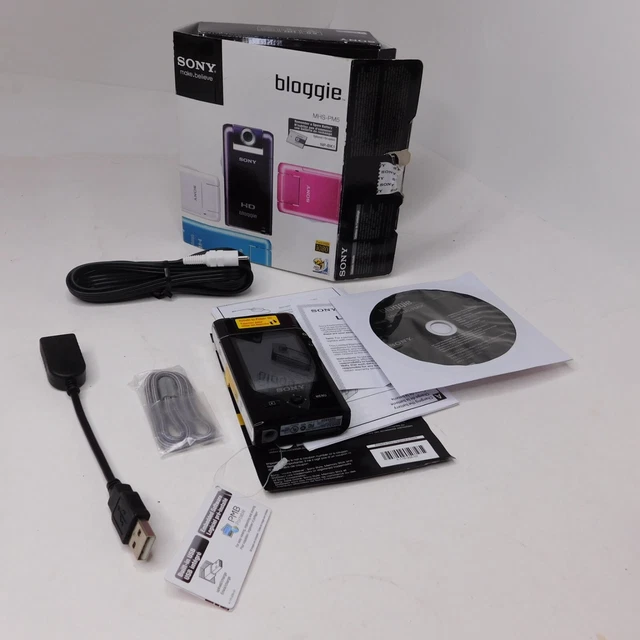 Sony HD Bloggie MHS-PM5 video 4x Zoom Camcorder Digital Camera