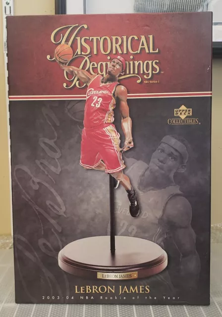 Lebron James 2003-04 NBA Historical Beginnings Upper Deck Statue/Figurine MT