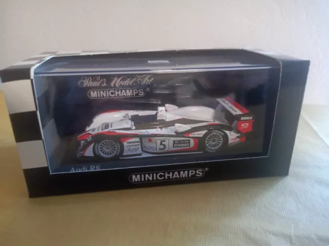 Modellautos Minichamps 1:43  AUDI R8 24h Le Mans 2004 Kristensen,Ara,Capello