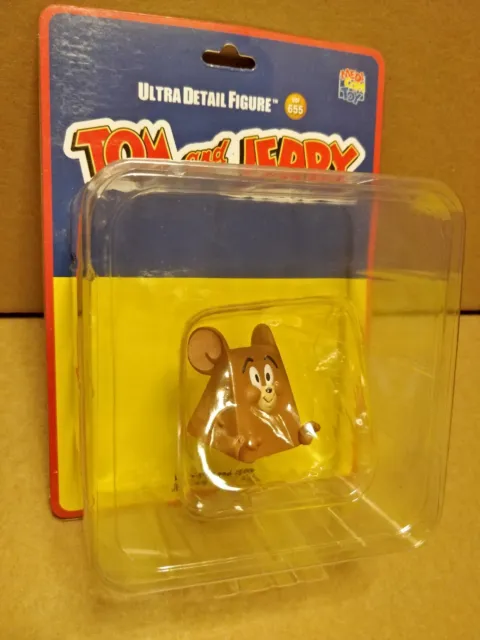 Official Tom And Jerry Triangular Prism No.655 Udf Ultra Detail Figure (Medicom)