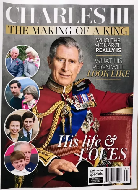 CHARLES III THE MAKING OF A KING 2023 A360 Media Magazine TOUT NEUF ...