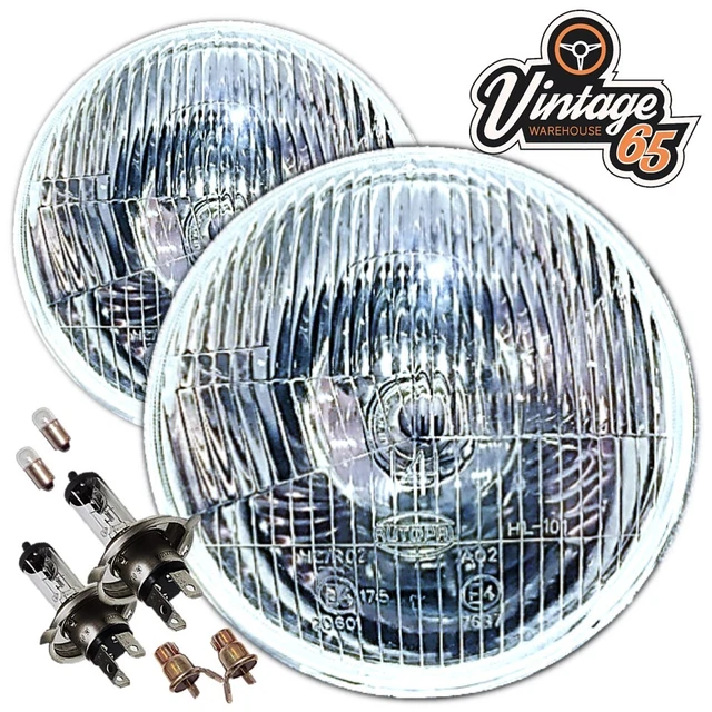 7 INCH ROUND Headlight Halogen Conversion Kit Comes With H4 Bulb