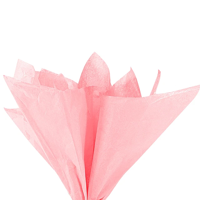 Gift Wrap Tissue Paper Light Pink 20"x26" for Gift Bag Wedding Party 50 Sheet