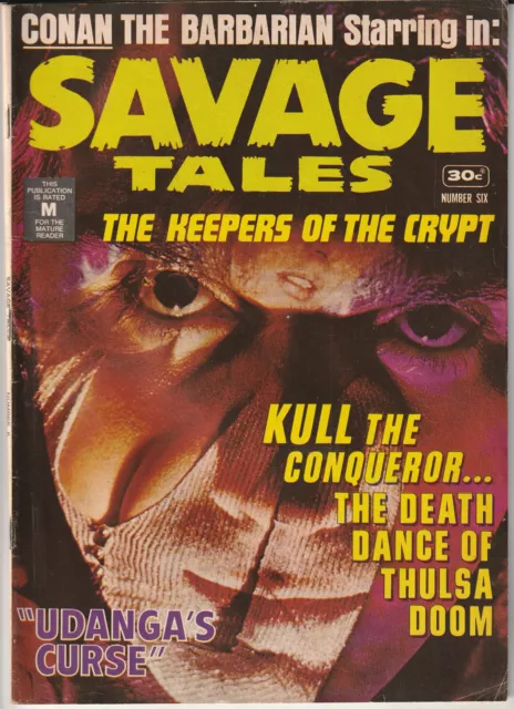 Australian Horror: Savage Tales #6 - Murray Comics 1975 "Mature Readers"