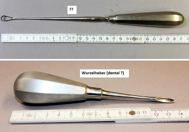 altes medizinisches chirurgisches Besteck Konvolut 7 Teile 5