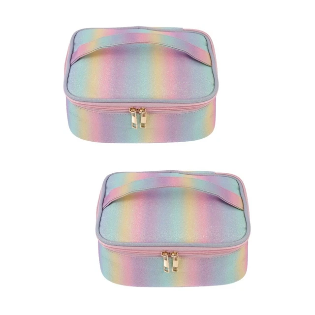 2 Pc Portable Travel Bag Makeup Storage Bag Travel Makeup Bags Girl