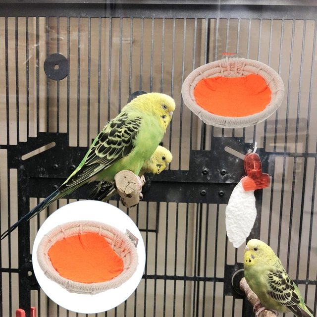 Accesorios para jaula de pájaros nido de cuerda hecho a mano palabras clave