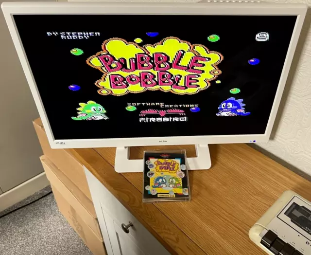 Rare Working Firebird Bubble Bobble Commodore 64 Cassette -🤔Make An Offer🤔