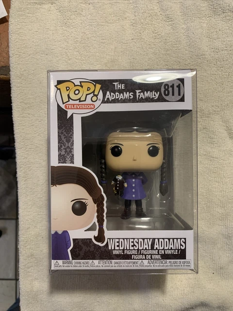 The Addams Family - Wednesday W/Doll - Funko Pop!   In Soft Collector Case
