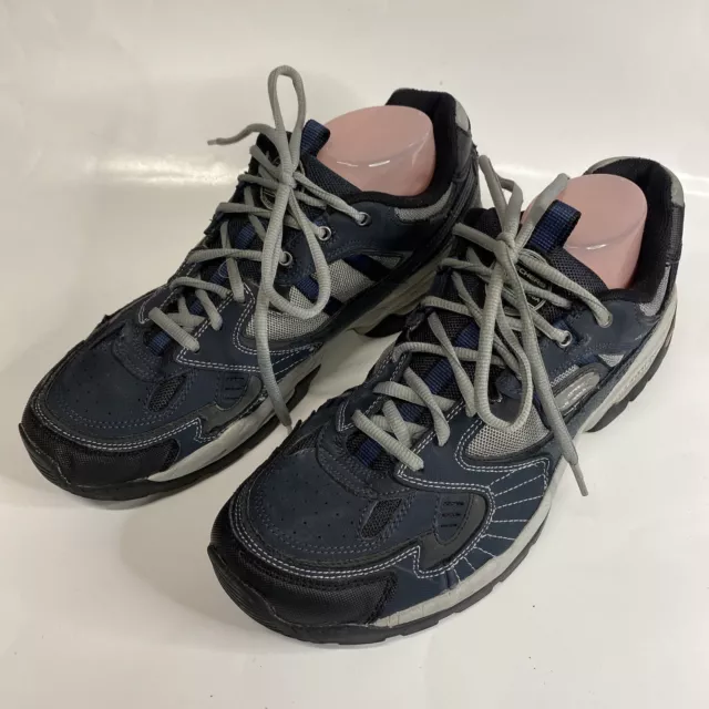SKECHERS MEN S SPARTA 2.0 Domitia Navy Grey Training Shoes