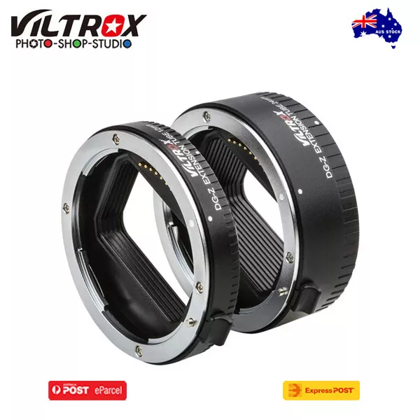 AU*Viltrox DG-Z Automatic Macro Extension Tube Set for Nikon Z-mount lens