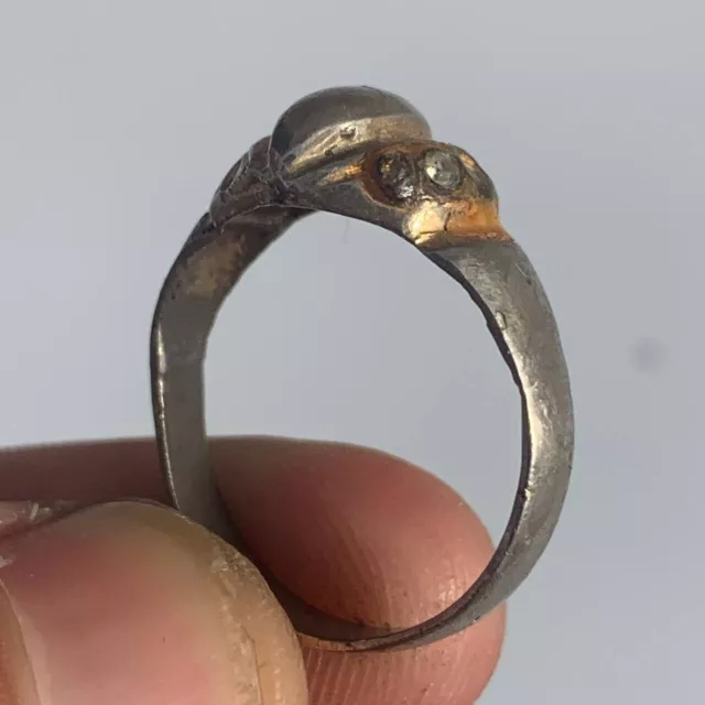 Ancient Bronze Antique Viking Ring Amazing-Old Warrior Ring-Artifact Very Rare