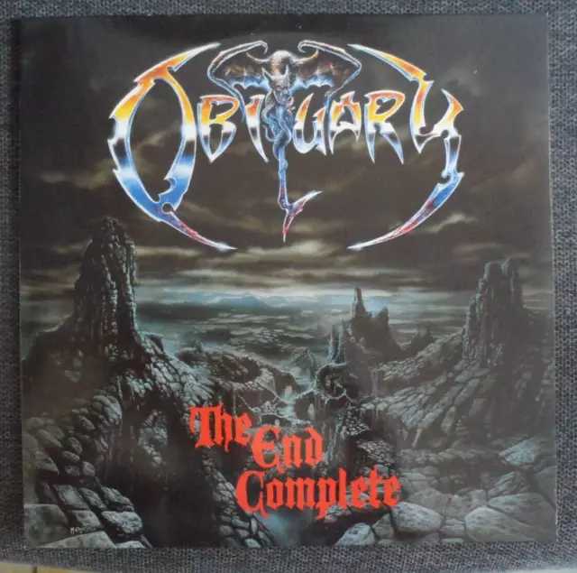 Obituary The End Complete LP  1992 Roadrunner Records OIS