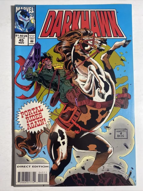 Darkhawk #45 - Marvel Comics 1994 Low Print Rare - We Combine Shipping