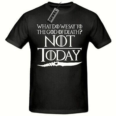 Not Today T Shirt, God Of Death Arya Stark T Shirt, Game Of Thrones T Shirt