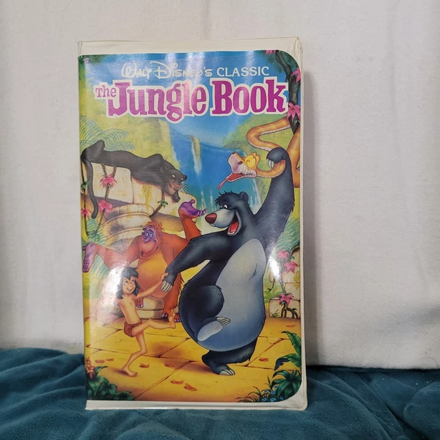 Walt Disneys classic the jungle book in vhs. Black Diamond