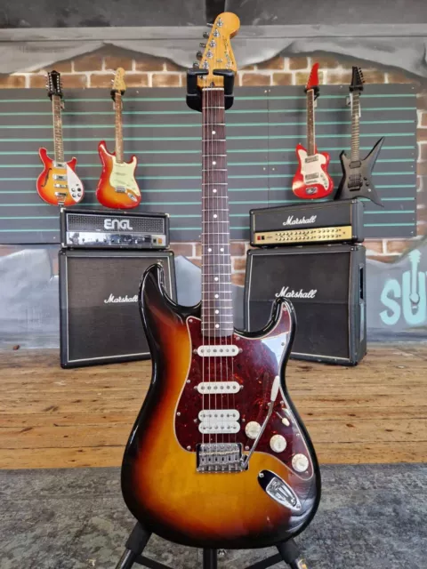 Fender Deluxe Lonestar Stratocaster Brown Sunburst 2010 Electric Guitar