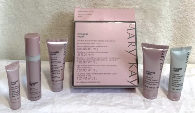 Mary Kay TimeWise Repair - Volu-firm Mini Go Set, Juego de Viaje Nuevo en Caja