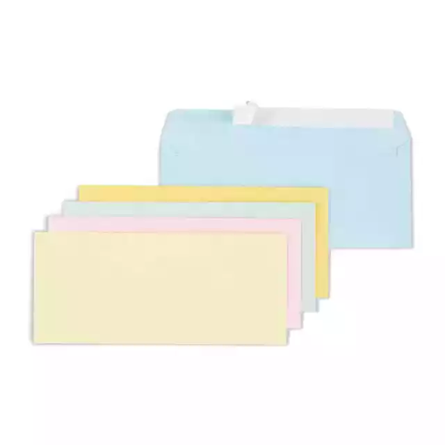 Staples EasyClose Self Seal #10 Business Envelopes 4 1/8" x 9 1/2" Assorted