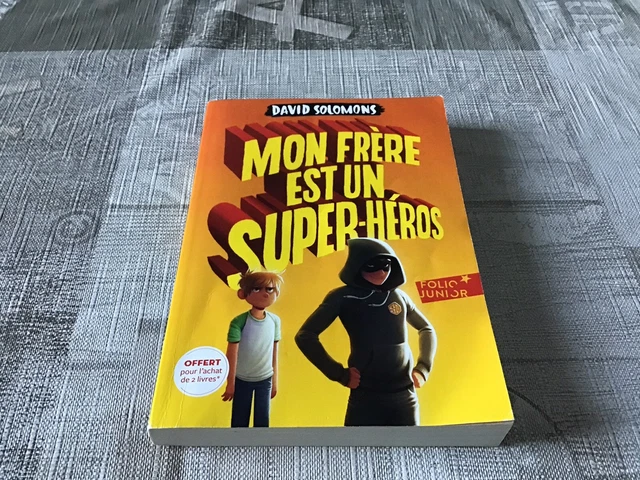 MON FRÈRE EST un super-héros - David Solomons - TBE - Petit Prix 🏷 EUR