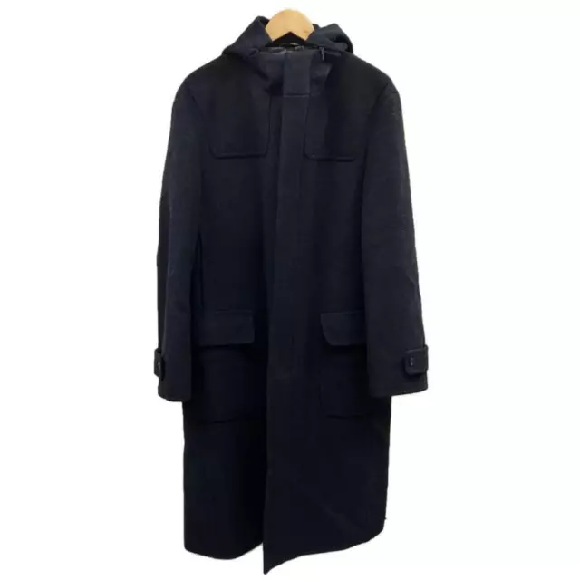 yohji yamamoto A.A.R◆Duffle coat/XL/Wool/BLK