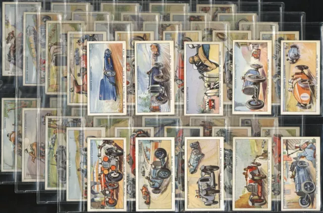 Ogdens "Motor Races 1931" 1931 Complete Set