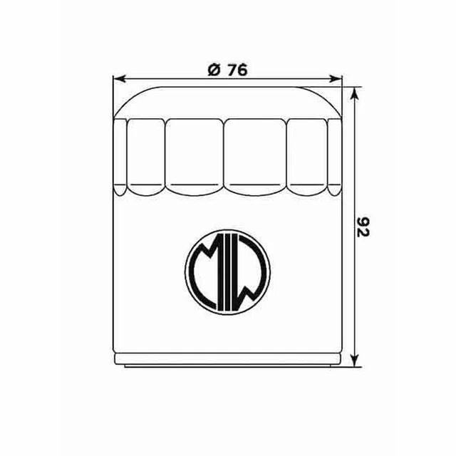 Filtre à Huile Road Passion HF171B – Compatible Harley Davidson Softail & Touring 1999-2018