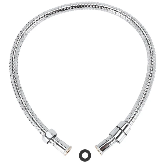 Manguera de ducha de agua de baño flexible de acero inoxidable de 80 cm W3F9