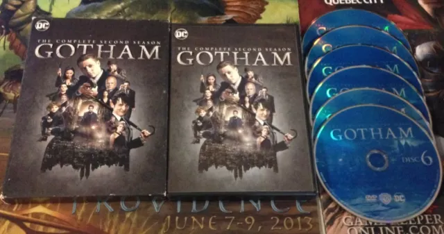 Gotham: Season 2 (DVD, 2016, 6-Disc Set)
