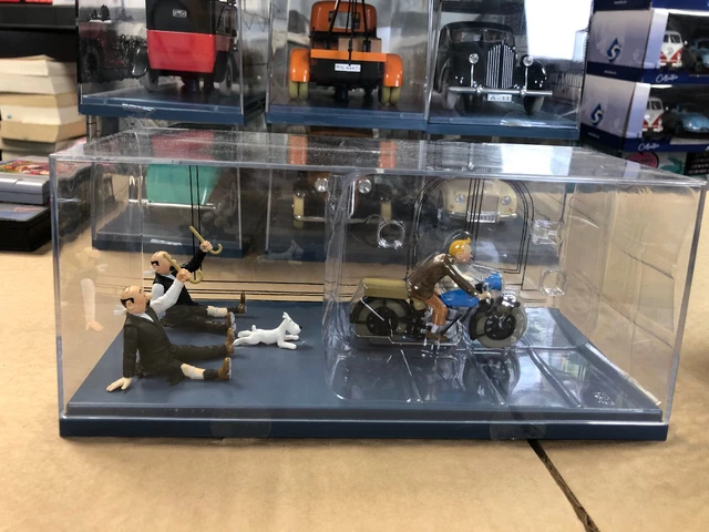 Voiture TINTIN 1/24 Collection Hachette N°70 La Moto de Tintin