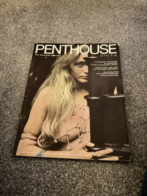 PENTHOUSE MAGAZINE MARCH 1970 Pet Ilse Hasek Very Good Condition £8.00