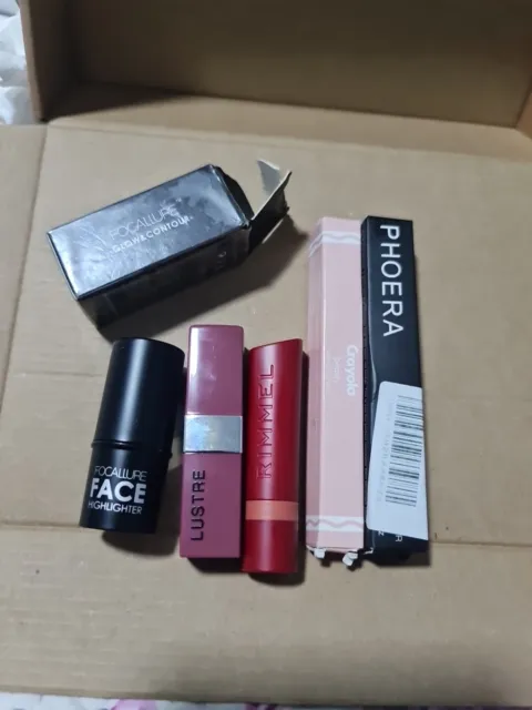 make up bundle Lipstick Highlighter Concealer All 5 Brand New