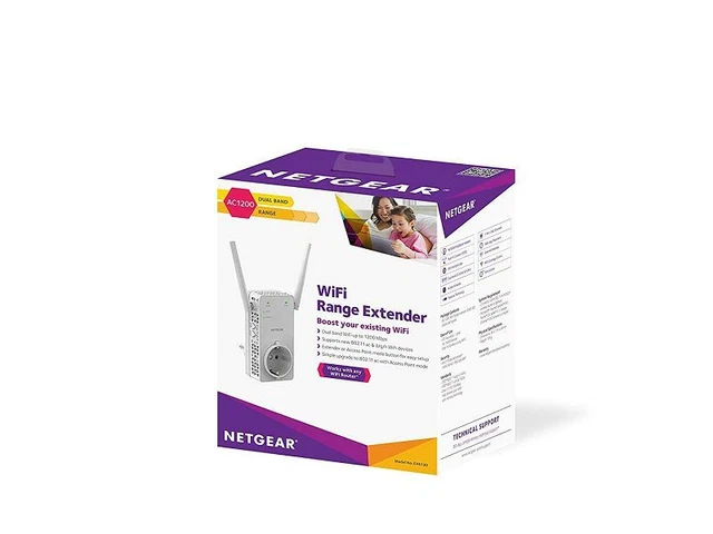 Pezzo Difettato! NETGEAR EX6130-100PES AC1200 WLAN Gamma Prolunga