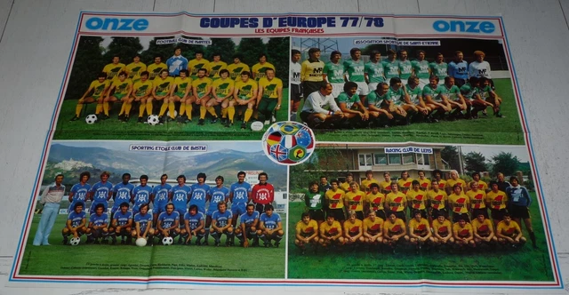 LOT DE 5 Magazines ONZE Vintage - Football - Cruyff, Maradona, Platini, Bastia EUR 40,00 - FR