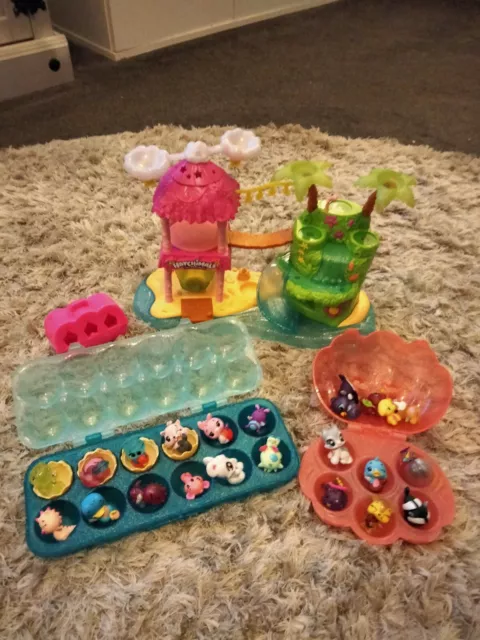 Hatchimals colleggtibles job lot Figures And Tropical Island Playset