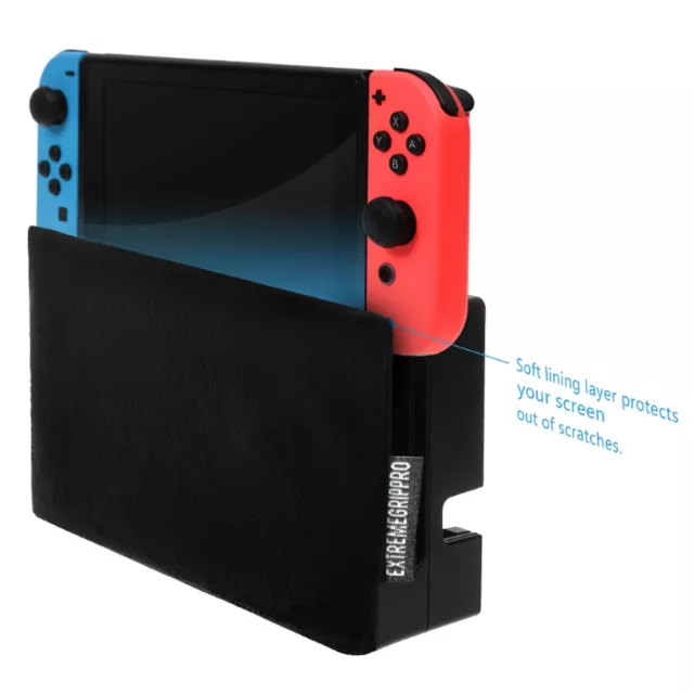 EGP™ Nintendo Switch Dock Sock - Dock Cover - Screen Protector - Black Sleeve 2