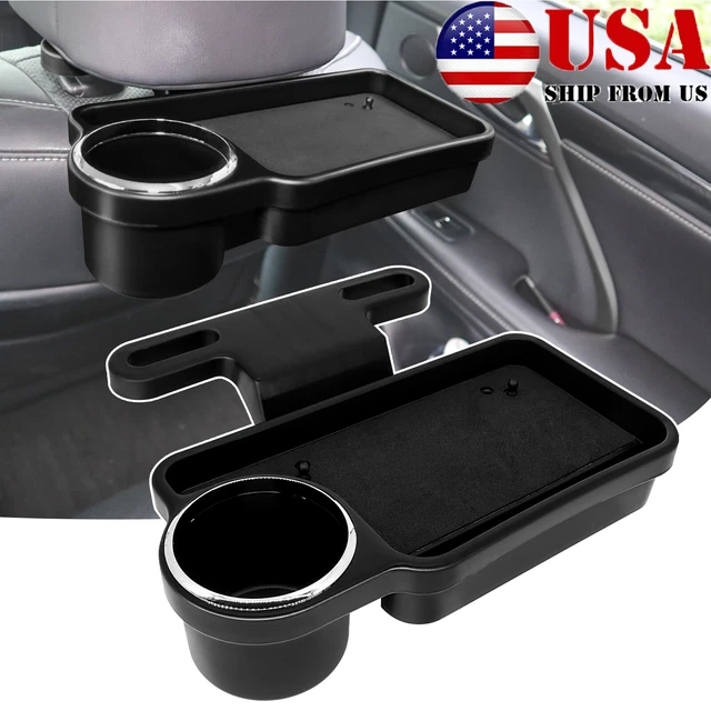 CAR BACK SEAT Organizer Storage Tray Table Cup Holder Phone Mount