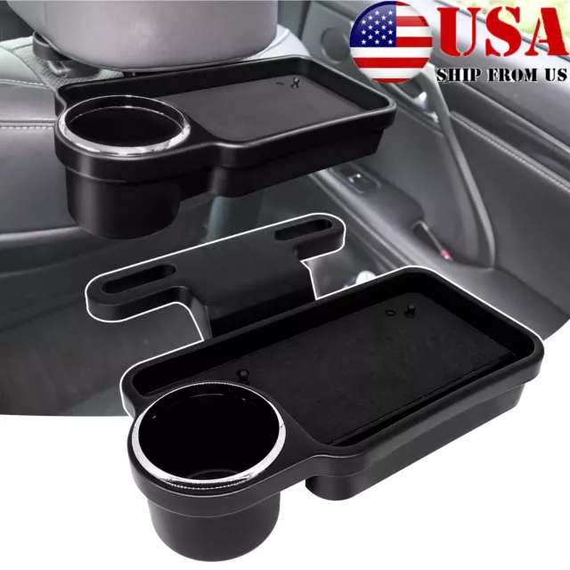 CAR UNIVERSAL BACK Seat Organizer Storage Tray Table Cup Holder Phone