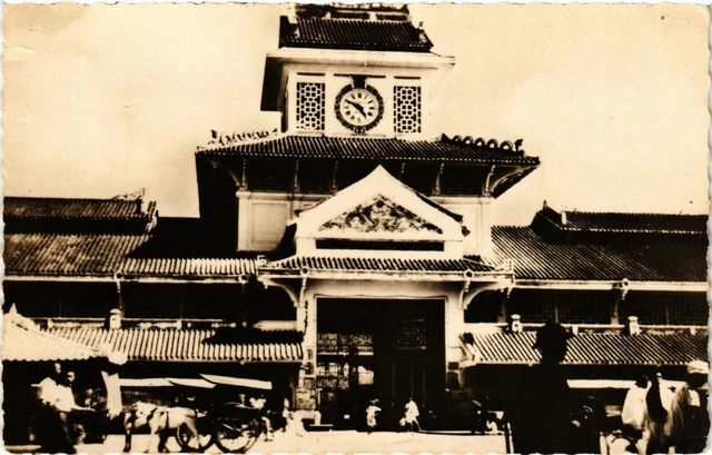 CPA AK INDOCHINA Cholon Le marche central chinois VIETNAM (957538)