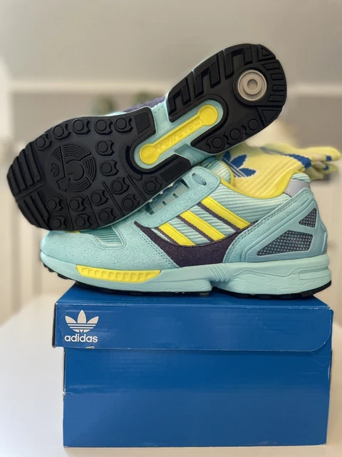 ADIDAS ZX 8000 AQUA ART. EG8784 GR. 42 2/3 + neue Crew Socken