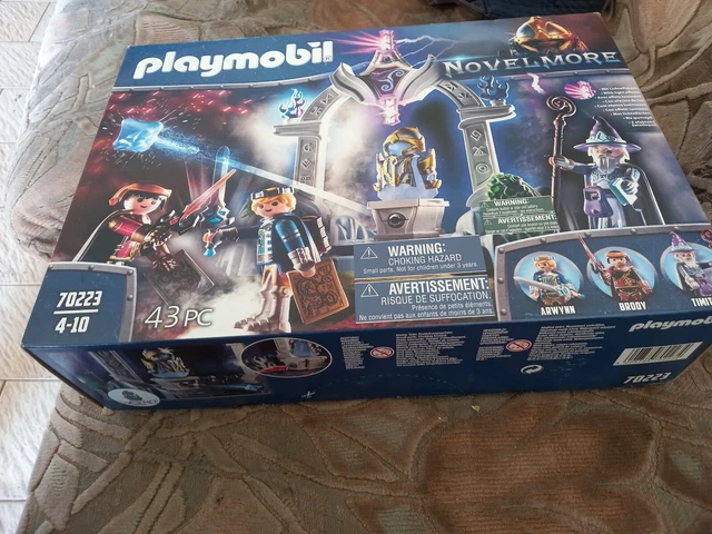 Playmobil Novelmore 70223 - Le temple du temps - Jeux & Jouets