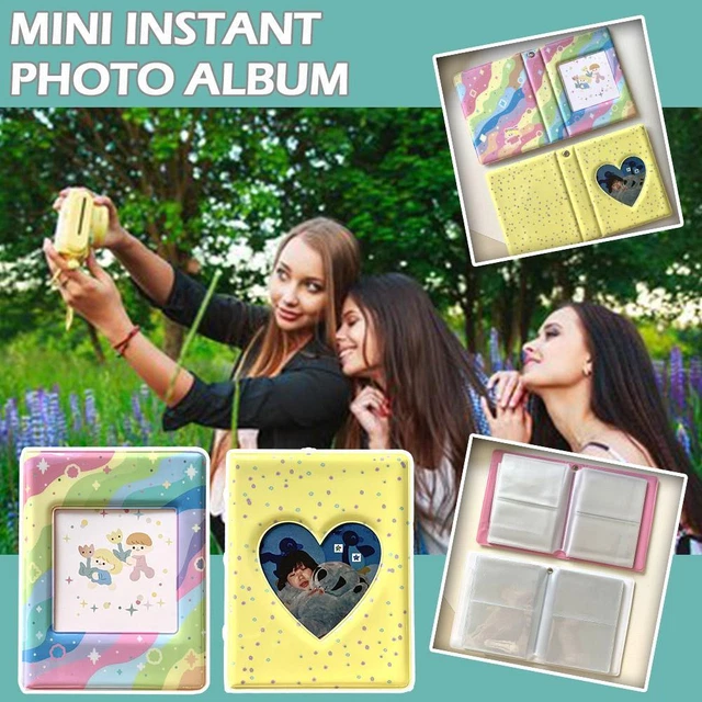 Kawaii 3 Inch Postcard Photo Album 80PC Storage Card Bag Card Collect Organizer;