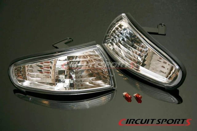 Circuit Sports Clear Front Corner lights set for 95-96 Nissan S14 Zenki JDM USDM Circuit Sports Clear Front Corner lights set for 95-96 Nissan S14 Zenki JDM USDM
