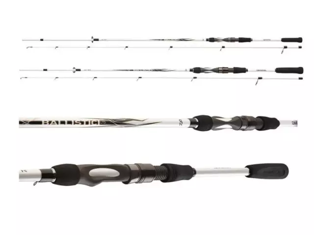 Daiwa BALLISTIC LTD SPIN 2-tlg. Raubfisch Angelrute Barsch Forelle Zander Hecht