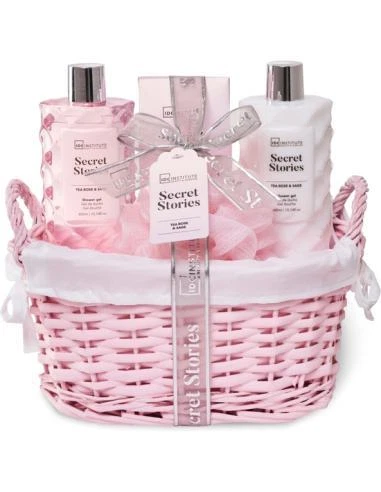 Set Cesta Cosmética Secret Stories  4 Piezas