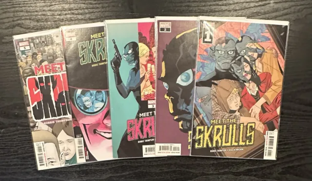Marvel Comics: Meet the Skrulls Vol. 1 (2019) #1-5 Complete Set. 1st App. G’ iah