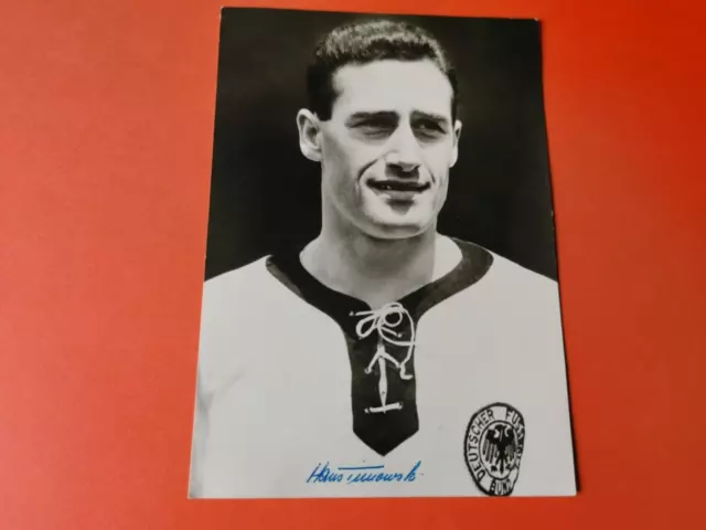 Autogramm - Hans Tilkowski - DFB Torwart Nationalmannschaft - Borussia Dortmund